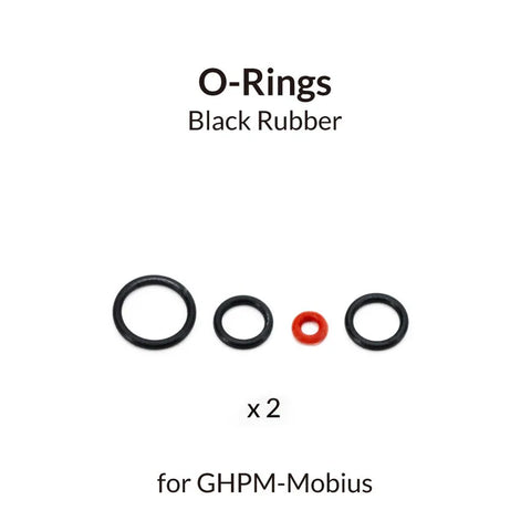 Gaahleri - Parts: Airbrush Black O-Rings only for Premium Mobius
