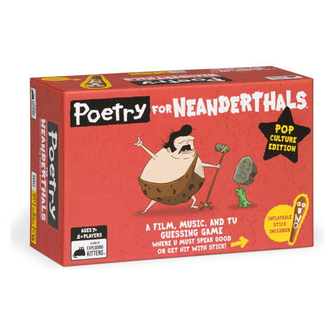 Poetry For Neanderthals Pop Culture Edition