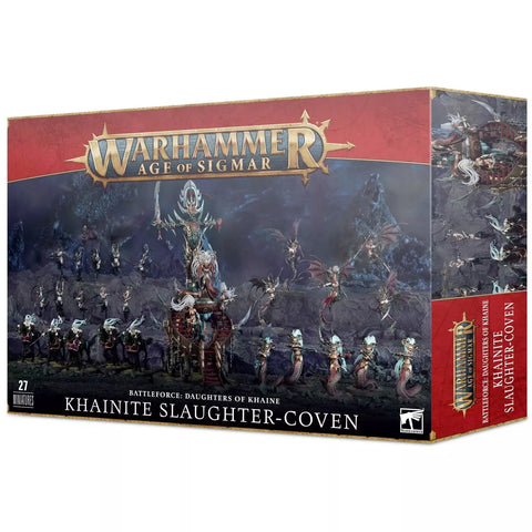 [CLEARANCE] Age of Sigmar - Daughters of Khaine - Battleforce: Khainite Slaughter-coven (85-62)