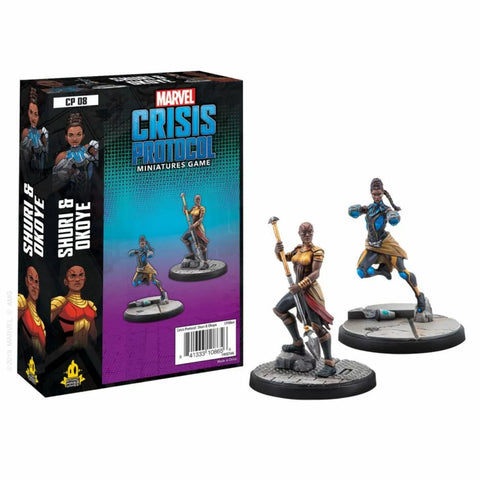 Marvel: Crisis Protocol - (CP08) Shuri And Okoye