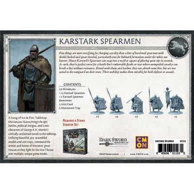 A Song of Ice and Fire - Stark: Karstark Spearmen