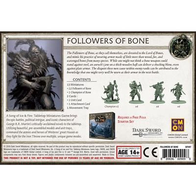 A Song of Ice and Fire - Free Folk: Followers of Bone