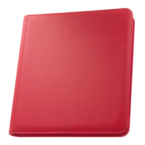 Palms Off Gaming - STEALTH Zip Binder: 12 Pocket - Red