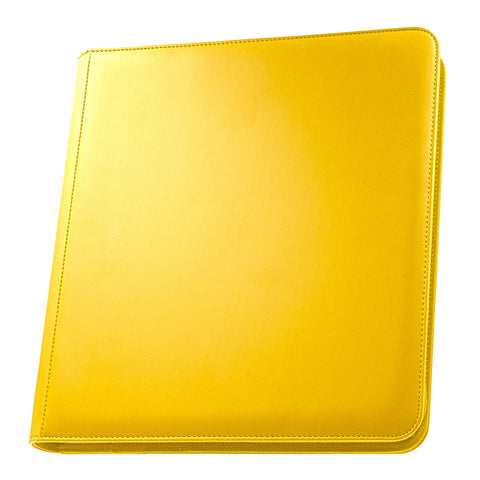 Palms Off Gaming - STEALTH Zip Binder: 12 Pocket - Yellow