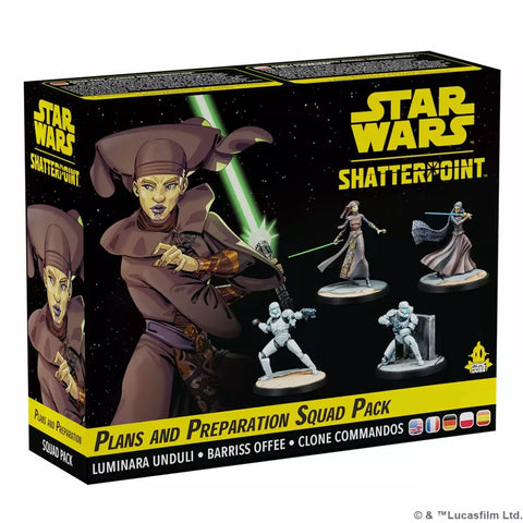 Star Wars: Shatterpoint - (SWP04) Plans and Preparation Squad Pack (Luminara Unduli)