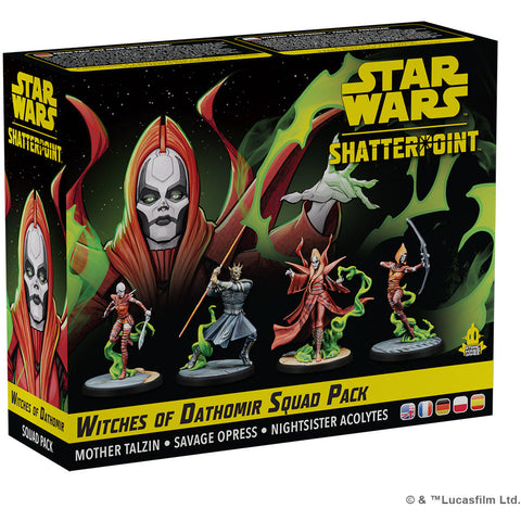Star Wars: Shatterpoint - (SWP07) Witches of Dathomir Squad Pack (Mother Talzin)