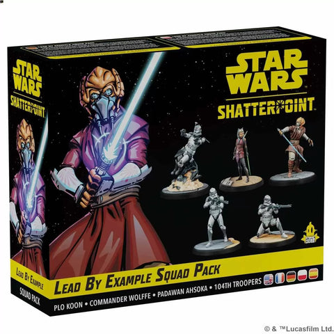 Star Wars: Shatterpoint - (SWP11) Lead by Example Squad Pack (Plo Koon)