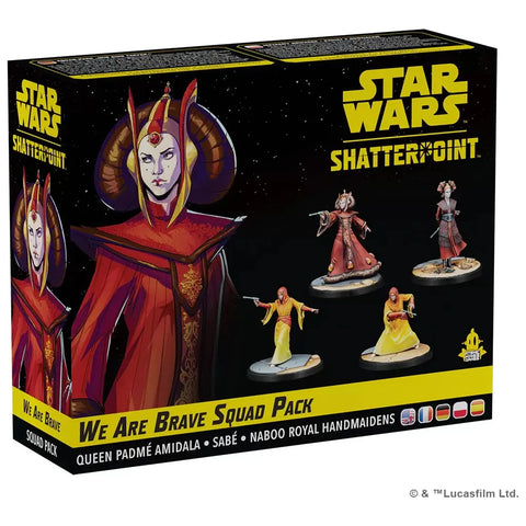 Star Wars: Shatterpoint - (SWP15) We Are Brave Squad Pack (Padme Amidala)