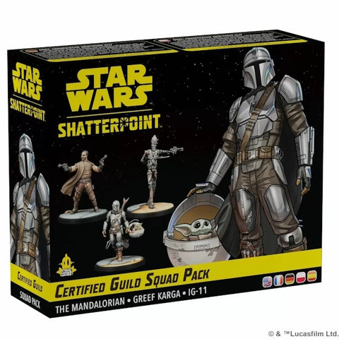Star Wars: Shatterpoint - (SWP24) Certified Guild Squad Pack (The Mandalorian)