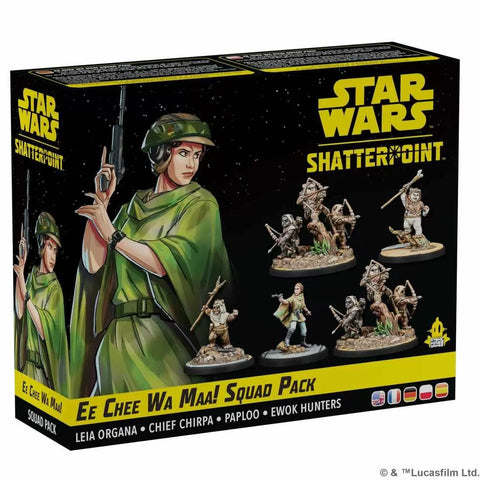 Star Wars: Shatterpoint - (SWP27) Ee Chee Wa Maa! Squad Pack (Leia Organa)