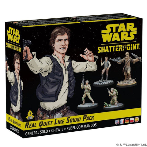 Star Wars: Shatterpoint - (SWP35) Real Quiet Like Squad Pack (Han Solo)