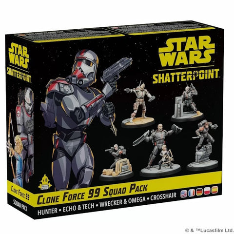 Star Wars: Shatterpoint - (SWP38) Clone Force 99 Squad Pack (Clone Force 99)
