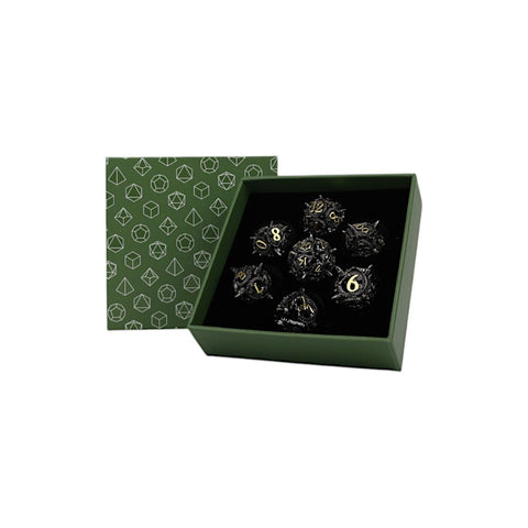 Let's Play Games - Dice Set: Hollow RPG - Xeno: Black/Gold