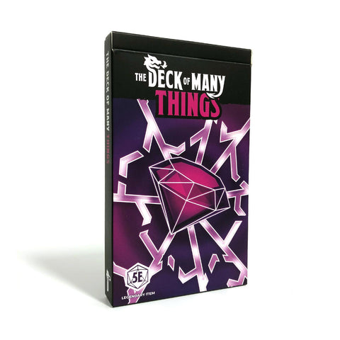 5E - The Deck of Many Things (for D&D 2014)