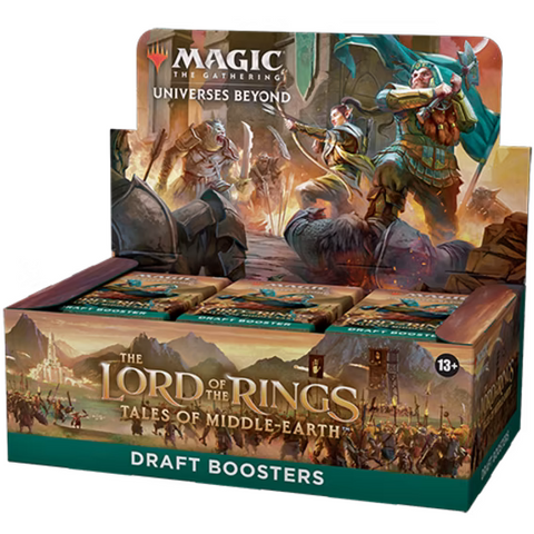 Magic The Lord of the Rings: Tales of Middle-earth™ Draft Booster Display