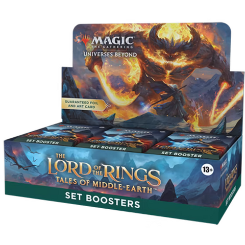 Magic The Lord of the Rings: Tales of Middle-earth™ Set Booster Display