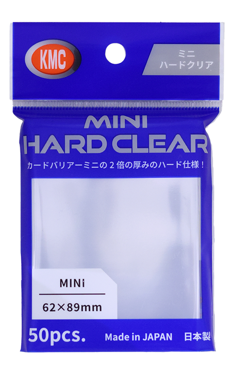 KMC Sleeves - Mini Hard Clear