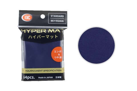 KMC Sleeves - Hyper MAT: Blue