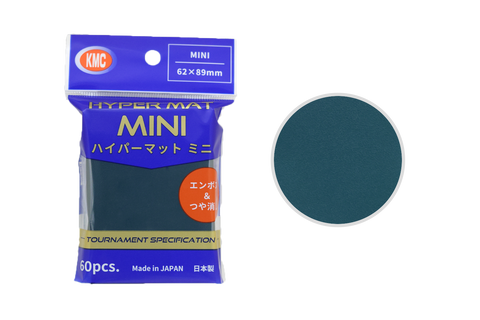 KMC Sleeves - Hyper MAT Mini: Green