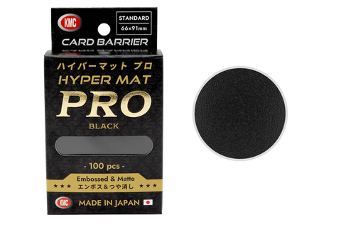 KMC Sleeves - Hyper MAT PRO: Black