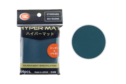 KMC Sleeves - Hyper MAT: Green