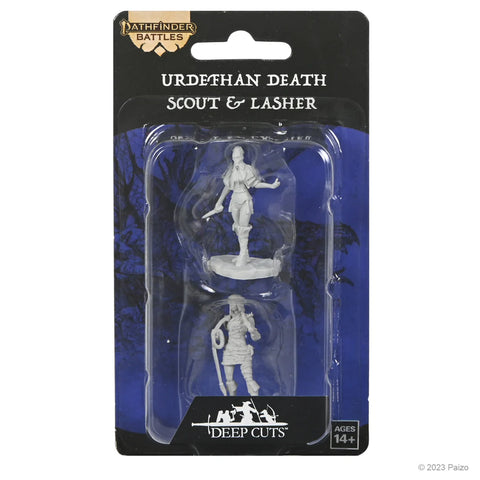 Pathfinder Battles - Deep Cuts Miniatures: Urdefhan Lasher & Death Scout