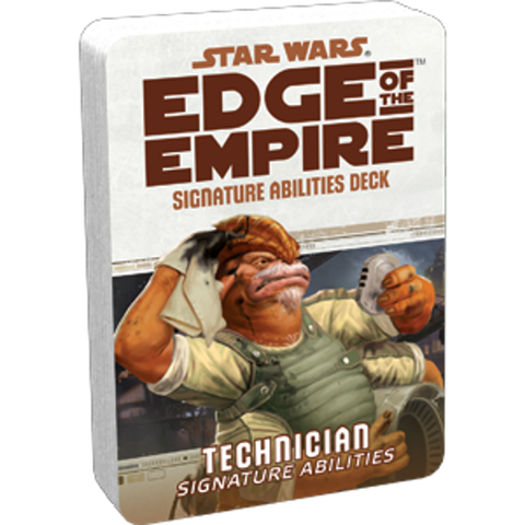 Star Wars: Edge of The Empire RPG - Signature Abilities Deck: Technician