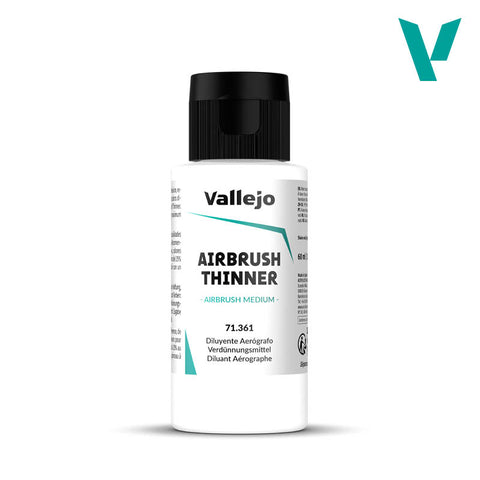 Vallejo - Auxiliaries: Airbrush Thinner 60ml