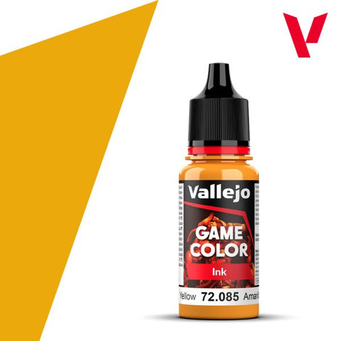 Vallejo - Game Colour Ink Range: Yellow