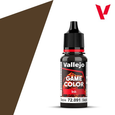 Vallejo - Game Colour Ink Range: Sepia