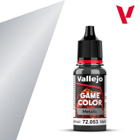 Vallejo - Game Colour Metallic Range: Chainmail