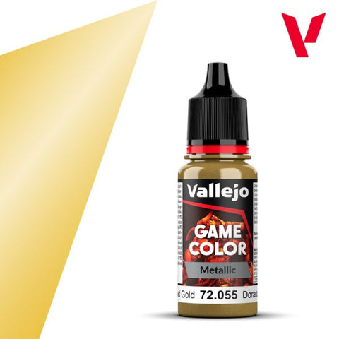 Vallejo - Game Colour Metallic Range: Polished Gold