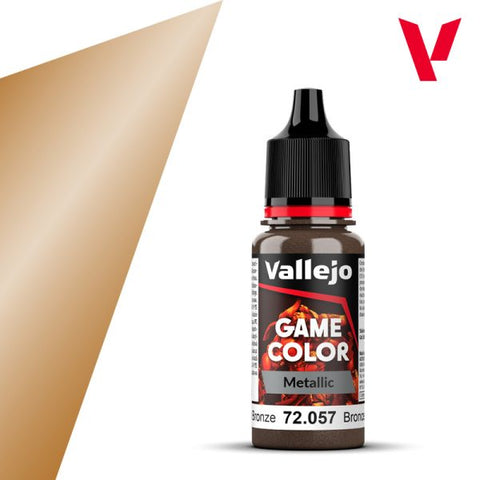Vallejo - Game Colour Metallic Range: Bright Bronze