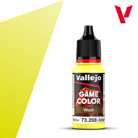 Vallejo - Game Colour Wash Range: Yellow