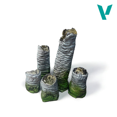 Vallejo - Hobby Scenics: Broken Palm Trunks