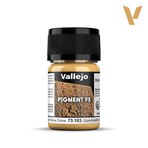 Vallejo - Pigments (30ml): Dark Yellow Ochre