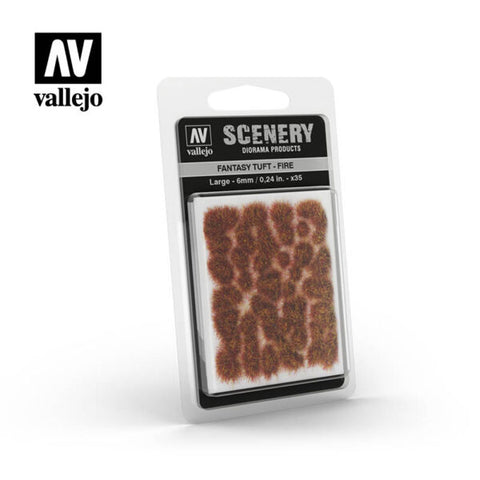 Vallejo - Scenery Range: Fantasy Tuft Fire 6mm