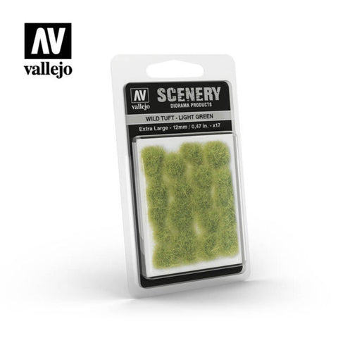 Vallejo - Scenery Range: Wild Tuft Light Green 12mm