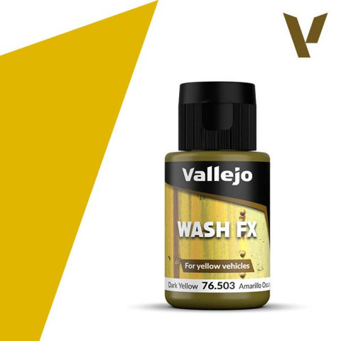 Vallejo - Wash FX Range: Dark Yellow