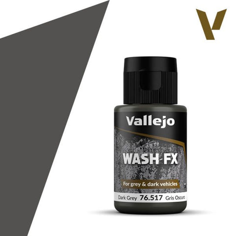 Vallejo - Wash FX Range: Dark Grey