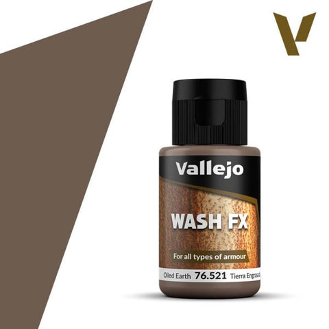 Vallejo - Wash FX Range: Oiled Earth