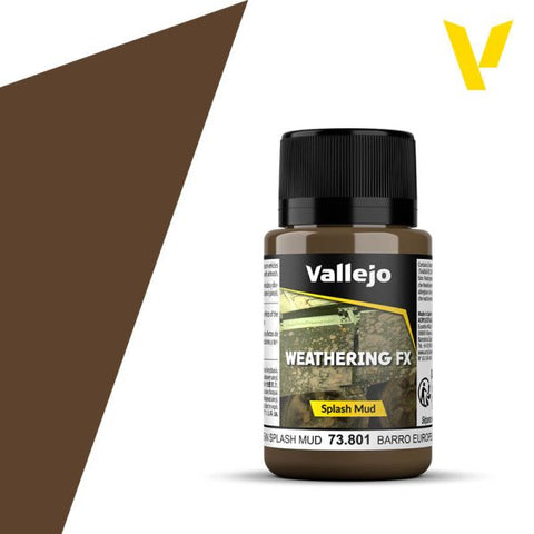 Vallejo - Weathering FX: European Splash Mud 40 ml