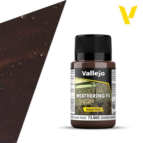 Vallejo - Weathering FX: Brown Splash Mud 40 ml