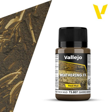 Vallejo - Weathering FX: European Thick Mud 40 ml