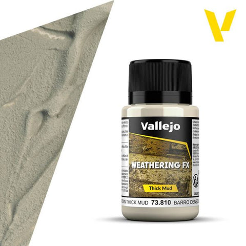 Vallejo - Weathering FX: Light Brown Mud 40 ml