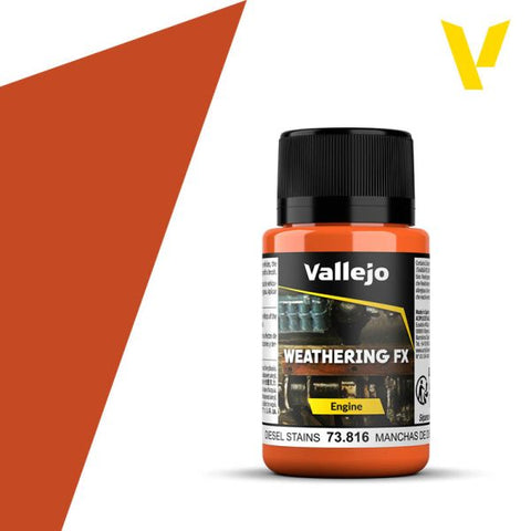 Vallejo - Weathering FX: Diesel Stains 40 ml