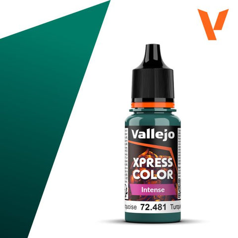 Vallejo - Xpress Colour Paint: Intense Heretic Turquoise