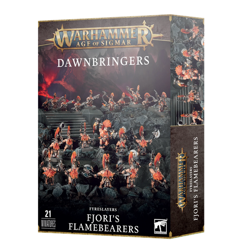 Age of Sigmar - Fyreslayers: Dawnbringers: Fjoris Flamebearers (84-27)