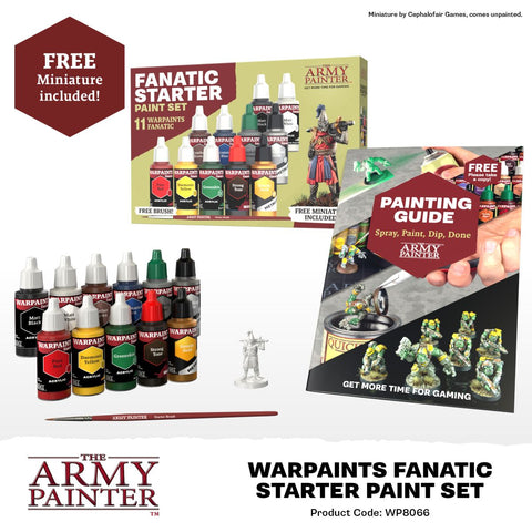 The Army Painter - Paint Set: Warpaints Fanatic Starter Paint Set