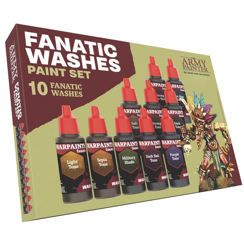 The Army Painter - Paint Set: Warpaints Fanatic Washes Paint Set
